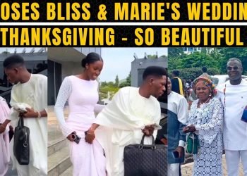 Moses Bliss and Marie Special Thanksgiving After Wedding as Mr & Mrs. Moses Bliss
