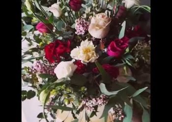 Table Centrepieces for a Caitlin and Perez's beautiful Wedding at Sirromet Winery