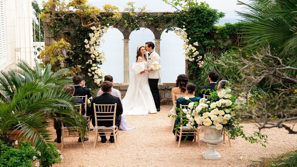 Intimate Destination Wedding at Villa Astor on Amalfi Coast Italy
