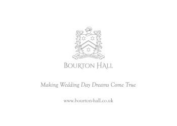 Bourton Hall | Wedding Venue | Warwickshire | 2022