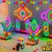 Latest Wedding DJ Road Lights shaadi wala DJ | Creative DJ with Loading Radha Krishna Pooja Trolley Dj
