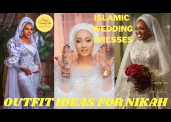 Muslim Bridal Gown | Islamic Wedding Dresses | Outfit Ideas for Nikah ° Arewa / Northern Bride Style