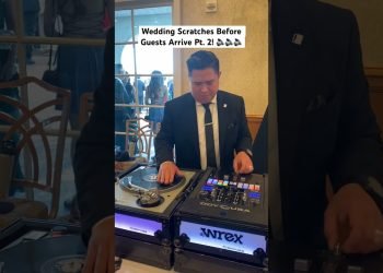 Wedding Scratches Before Guests Arrive Pt. 2! #scratch #dj #djing #pioneerdj #turntablist #wedding