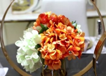 Decorative flower wedding vase with candle holder for table centerpieces wedding decoration