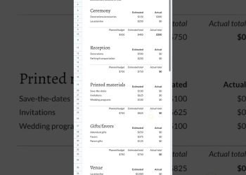 #Pre wedding Planning In Excel.JT@