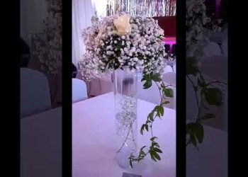 Wedding Flowers Top Table and Centrepiece