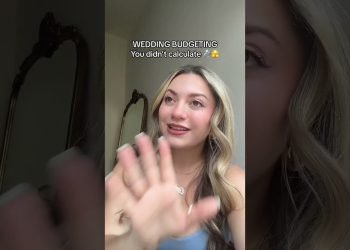 Wedding planning lesson learned: one thing we forgot to budget! #weddingplanning  #weddingbudget