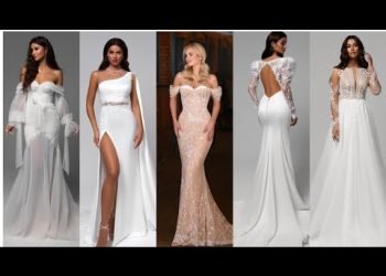 Romantic Feminine silhouettes Goddess looking wedding dresses plus wedding planning suggestions
