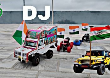 Diy Mini Wedding Dj Road Lights Gadi Wala Dj | Dj Loading Truck Decoration Light Mini Dj Truck
