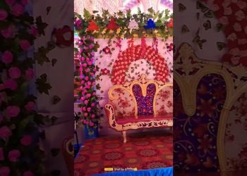 small stage decoration | jab tum ajateho samne #song #music #hindisong #love #wedding #decoration