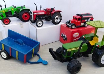 Diy Mini Wedding Dj The Big John Deere modify Tractor & Trolley recent collection Asmr unboxing