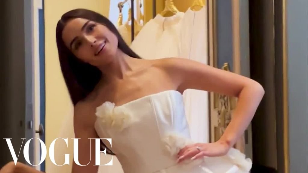 Olivia Culpo's Wedding After-Party Dress Fitting