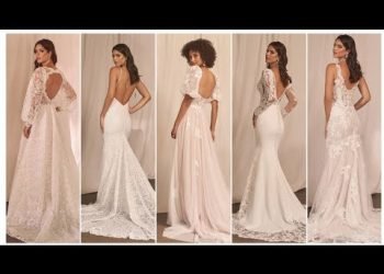 Beautiful elegant backs Stunning wedding dresses collection Wedding planning suggestions
