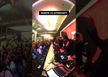 Resepsi VS Afterparty #diskodiwedding #dj #weddingvenuejakarta #wedding #party #music  #dance