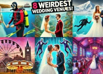 8 Weirdest Wedding Venues You Won't Believed People Got Married