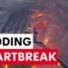 Wedding venue destroyed in wild Brisbane inferno | 7NEWS