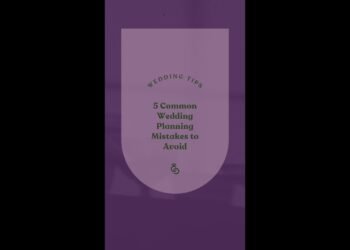 5 Common Wedding Planning Mistakes to Avoid