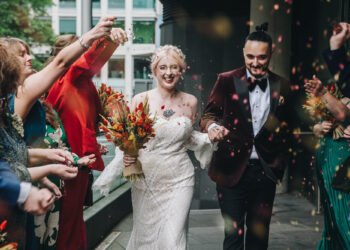 Hannah & Laith’s iconic Manchester wedding, with Priti Shikotra Photography
