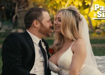 Watch Courtney Stodden marry Jared Safier in intimate wedding video | Page Six Virtual Reali-Tea