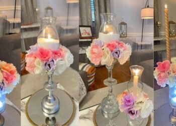 The simplest Dollar Tree centerpieces DIY/inexpensive Table decor