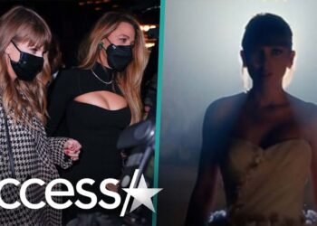 Taylor Swift Wears Wedding Dress In Blake Full of life Directed ‘I Bet You Think About Me’ Video
