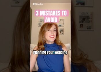3 Wedding planning mistakes to avoid for a Stress-Free Day 💍✨