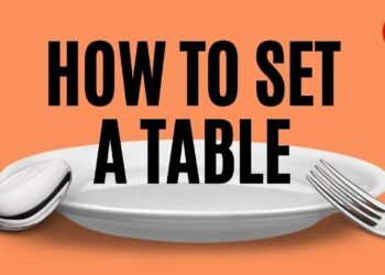 How you can set the table – Anna Post