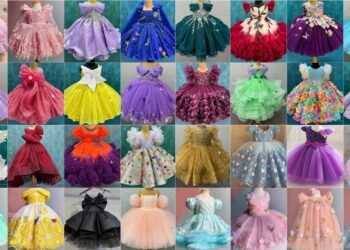 baby girl frock designs for wedding Baby girl birthday dress| party wear dress for baby girl 1-10