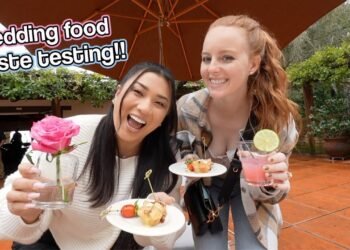 WEDDING TASTE TESTING!! Wedding Planning With My BFF!