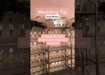Wedding planning on a budget? Take my advice and condense items wherever you may! #weddingbudget