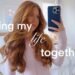 Getting my life together – organizing, wedding planning, house projects