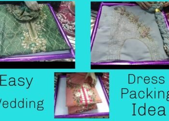 Wedding dress Packing Idea's.. Bridal dress packing.. Trousseau's Packing..