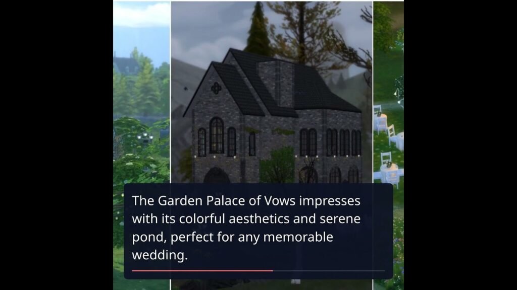Discover the Most Stunning Wedding Venues in The Sims 4
