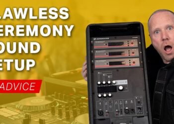 DJ Advice 📣 How To Perfectly Setup Your Wedding Ceremony Sound System