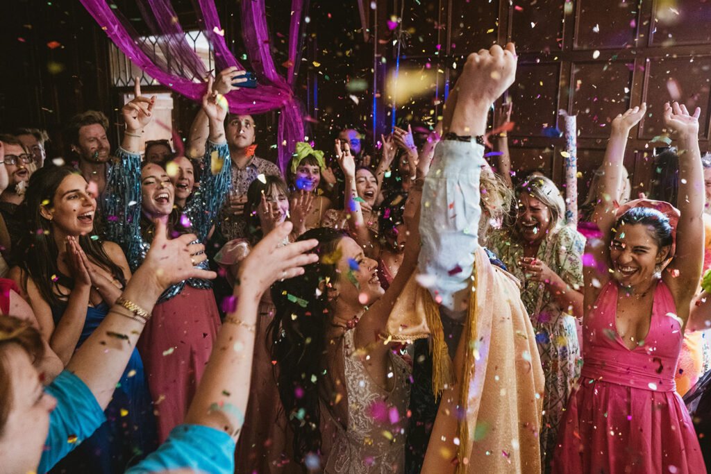 Emily & Jimmy’s wild and wonderful Colehayes Park wedding, with York Place Studios