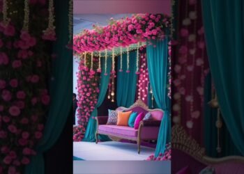 beautiful stage decoration ideas💡#wedding #decoration #backdrop #design #ideas #music #viralshorts