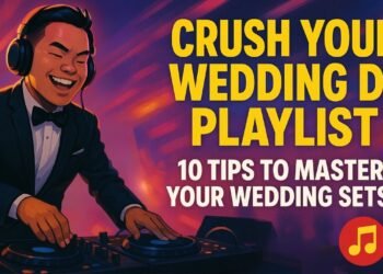 10 DJ Suggestions for Mastering Wedding Playlists 🎧
