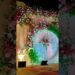 flower stage background design wedding decoration #wedding #flowers #tranding #viral #shortyt #decor