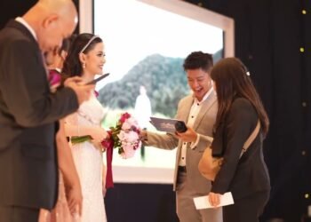 Anthony Stevven MC Intimate wedding at Swissotel Jakarta