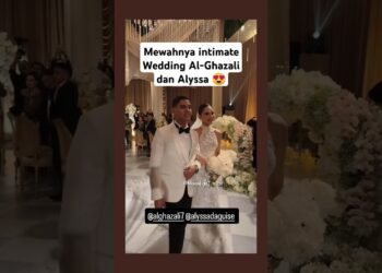 Intimate Wedding Al-Ghazali dan Alyssa Daguise Mewah Banget #alghazali #alyssadaguise