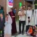 "Intimate Evening Wedding Celebration with Close Family"