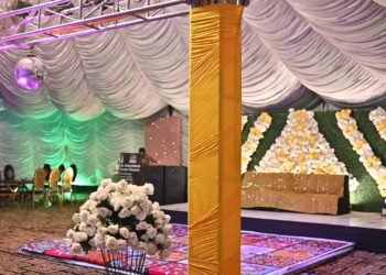 Wedding Stage Design & Sitting Setup | Bride & Groom Throne Ideas
