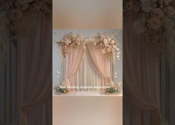 Best Wedding reception decorations