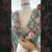 Making. Long sleeves floral embroidery formal gown #dress #creative #fashion #sewing #wedding