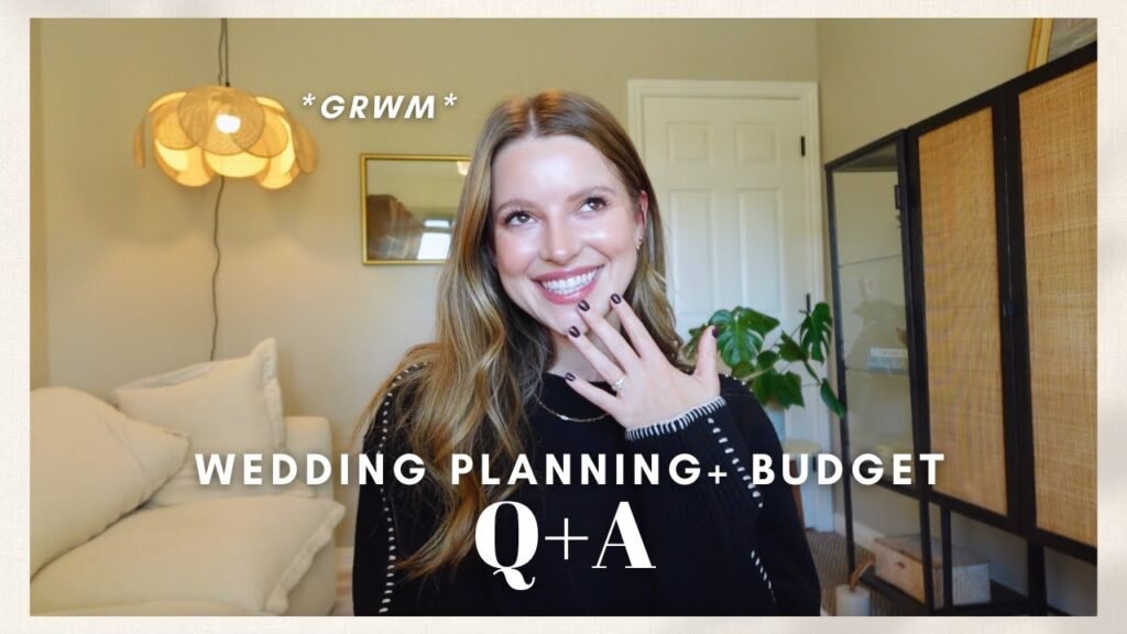 GRWM Q+A: answering all of your wedding planning questions + sharing my *EXACT* budget breakdown