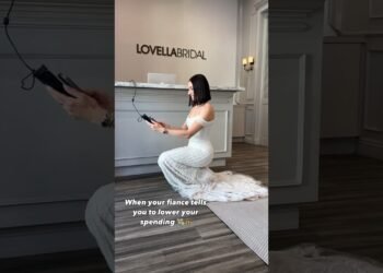 When Your Fiancé Tells You To Lower Your Spending While Wedding Planning…