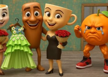 Tung Tung Sahur Gift Wedding Dress for Ballerina Cappuccina in Granny House | funny horror animation
