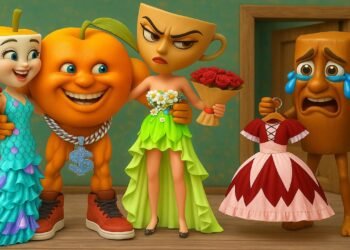 Tung Tung Sahur Gift Wedding Dress BALLERINA & Espressona in Granny House | funny horror animation