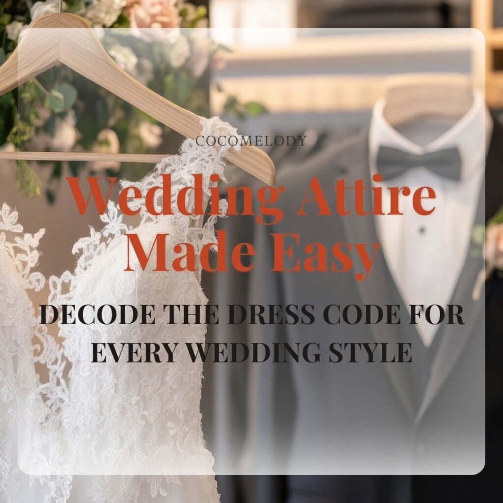 Decode the Dress Code for Every Wedding