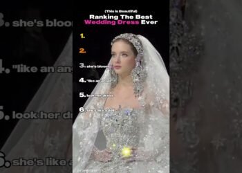 Rating The Best Wedding Dress #weddingdress #funnyshorts #gown